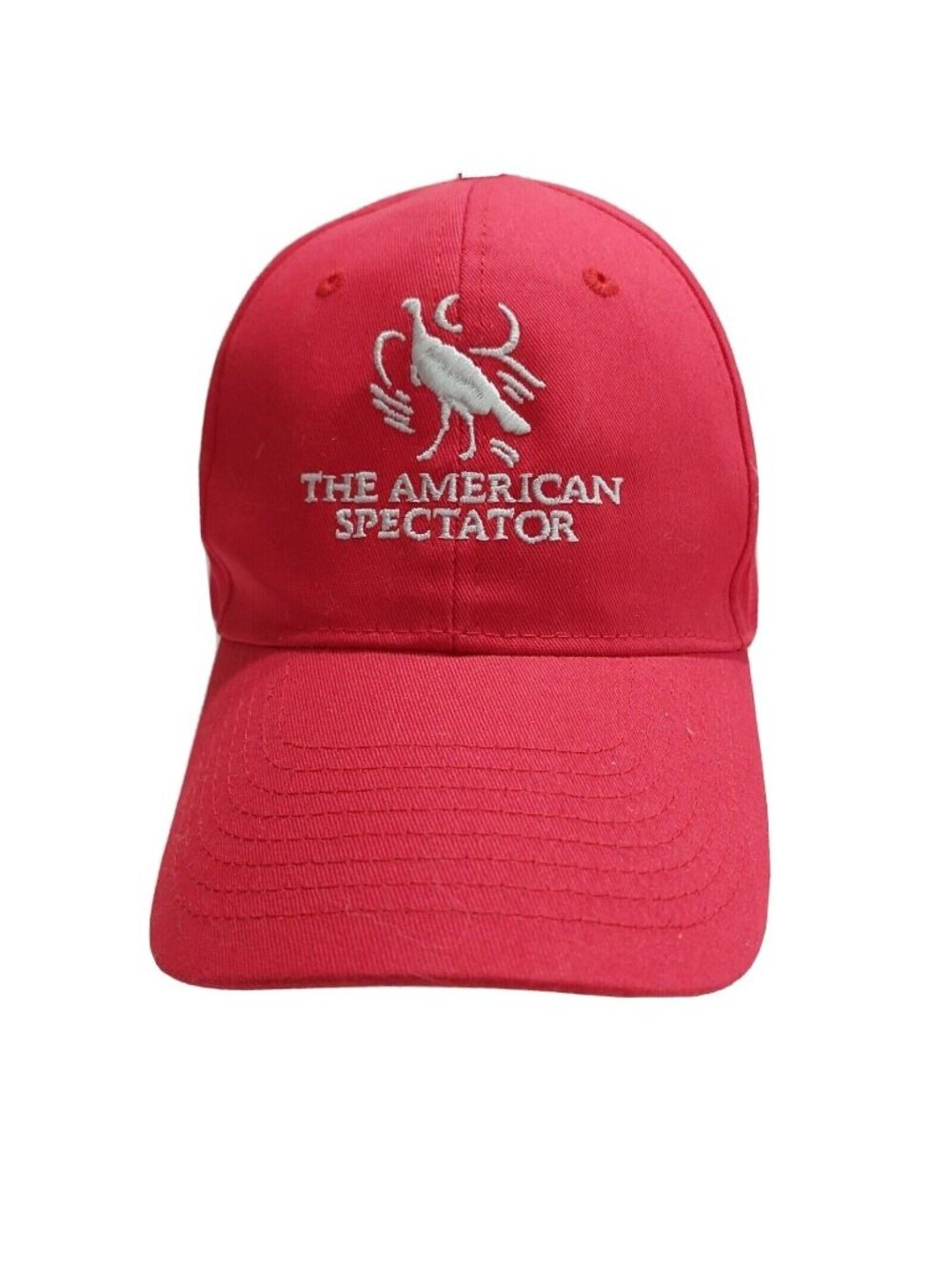 The American Spectator Hat Red Strapback